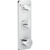 Hansgrohe Axor Citterio C afbouwdeel v. inbouw douchekraan thermostatisch m. plaat v. 2 functieschroom SW1152018