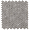 Terravito Ellino carrelage mural et de sol - 30x30cm - aspect pierre naturelle - gris mat (gris) SW1119906
