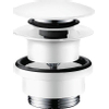 Hansgrohe Afvoerplug - 1 1/4" klikwaste - voor wastafel- en bidetmengkranen - mat wit SW451583