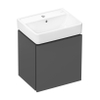 Hansgrohe Xilesa E meubelset 1la 480x380 met Xanuia wastafel 500 SlateMattGrey SW1567294