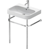 Duravit Happy D.2 Onderstel verstelbaar - 5cm - voor wastafel 231865 - hoogglans chroom SW54321