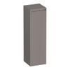 BRAUER Adore Wavy armoire haute - 120x35x35cm - 1 porte - ouverture à gauche - sans poignée - taupe mat SW1198487