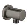 GROHE Rainshower Coude d'alimentation mural - rosace ronde - hard graphite brossé SW98901