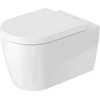 Duravit ME by Starck hangtoilet - 37.4x57x39.5cm - rimless - met softclose zitting - glans wit SW1476646