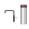 Quooker BE Fusion Square kokendwaterkraan - draaibare uitloop - PRO3 reservoir - Warm / kokend water - Zwart SW795634