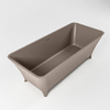 MONDIAZ LUNDY Baignoire îlot - 170x75cm - Smoke SW491593