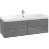 Villeroy & Boch Subway 2.0 Meuble sous lavabo 128.7x44.9x41.6cm avec 4 tiroirs pour lavabo 7 1024261 Villeroy & Boch Subway 2.0 Meuble sous lavabo 128.7x44.9x41.6cm avec 4 tiroirs pour lavabo 7 1024261