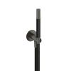 Hotbath Cobber M440 staafhanddouche - met wandsteun en uitlaat en doucheslang - 150cm - handdoucheset inbouw authentiek - verouderd ijzer (zwart) SW72207