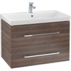 Villeroy & Boch Avento wastafelonderkast 77.6x51.4cm 2 lades Arizona oak SW479573 Villeroy & Boch Avento wastafelonderkast 77.6x51.4cm 2 lades Arizona oak SW479573