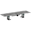 Hansgrohe RainDrain Compact Douchegoot - 60cm - vlakke installatie - brushed stainless steel SW1590323