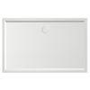 Xenz mariana receveur de douche 140x90x4cm rectangulaire acrylique blanc SW378796