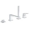 Grohe Eurocube afbouwdeel voor 4-gats badrandkraan chroom SW108049 Grohe Eurocube afbouwdeel voor 4-gats badrandkraan chroom SW108049