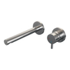 Brauer Brushed Edition Mitigeur lavabo encastrable avec poignée type S5 avec partie encastrable rosaces rondes ColdStart Nickel brossé SW374393 Brauer Brushed Edition Mitigeur lavabo encastrable avec poignée type S5 avec partie encastrable rosaces rondes ColdStart Nickel brossé SW374393