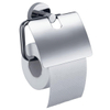 Haceka Kosmos Closetrolhouder met klep chroom HA402313 Haceka Kosmos Closetrolhouder met klep chroom HA402313