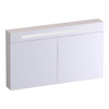 BRAUER Promise Deluxe spiegelkast – 119x70x15 cm – directe LED boven – Zand SW1203638