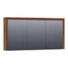 Saniclass Walnut Wood Spiegelkast 140x70x15cm Natural Walnut SW393047 Saniclass Walnut Wood Spiegelkast 140x70x15cm Natural Walnut SW393047