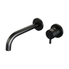 Brauer Black Edition Mitigeur lavabo encastrable économiseur d'énergie Noir mat SW385397