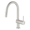 Grohe Minta Touch Keukenkraan - draaibare/uittrekbare uitloop - 2 straalsoorten - Brushed Supersteel (RVS) SW225340