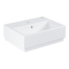 GROHE Cube céramique lave-mains 45x35cm Avec trou de robinetterie Pureguard blanc SW205854