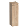 BRAUER Joy Wavy Armoire haute - 120x35x35cm - 1 porte - charnière à droite - sans poignée - Forest Wheat SW1201311