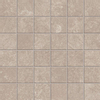 Terravito Solido mozaïektegel - 29.6x29.6cm - 8mm - gerectificeerd - Natuursteen look - Grijs SW863159