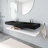 MONDIAZ ALAN 150cm badmeubel solid surface planchet talc Vrijhangende wastafel cloud dubbel 2 kraangaten kleur urban SW408836 MONDIAZ ALAN 150cm badmeubel solid surface planchet talc Vrijhangende wastafel cloud dubbel 2 kraangaten kleur urban SW408836