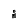 Hotbath Gal Afbouwdeel - voor Highflow Thermostaat - met 1 stopkraan - PVD - geborsteld gunmetal (antraciet) SW656262