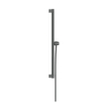 Hansgrohe Unica E Puro glijstangset - 65cm - brushed black chrome (zwart) SW1566475