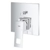 Grohe Eurocube Partie de finition pour robinet de bain encastrable avec inverseur chrome SW236932 Grohe Eurocube Partie de finition pour robinet de bain encastrable avec inverseur chrome SW236932