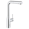 GROHE essence new Keukenkraan - hoog - uittrekbare l uitloop - 2 straalsoorten - chroom 0467941