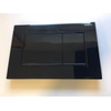 Geberit Sigma20 bedieningsplaat - 2-toets spoeling - rechthoekige knoppen - zwart/matzwart/zwart OUT9230