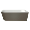 Xenz Charley XS hoekbad rechts 165x75 Bicolor edelw./klei incl. 7006 badvulcombi oud koper SW381875 Xenz Charley XS hoekbad rechts 165x75 Bicolor edelw./klei incl. 7006 badvulcombi oud koper SW381875