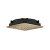 AXOR Citterio C douche de tête - 27x27cm - encastré au plafond - brushed bronze SW1152099