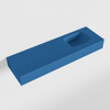 MONDIAZ LEX Opbouwwastafel 100x30x12cm 0 kraangaten wasbak rechts Solid Surface mat SW476631 MONDIAZ LEX Opbouwwastafel 100x30x12cm 0 kraangaten wasbak rechts Solid Surface mat SW476631