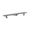 Hansgrohe RainDrain Compact Caniveau de douche - 120cm - installation standard - brushed stainless steel SW1590330