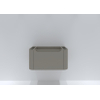 H&R badmeubelen Juice Wastafelonderkast - 80x45x40cm - afgeronde hoeken - 1 lade - geïntegreerde greep - beige mat SW871159