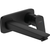 Hansgrohe Logis wastafelkraan - opbouw - voorsprong 19.5cm - eengreeps - mat zwart SW1174284