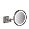 Hansgrohe Addstoris make-up spiegel led 1x vergr. brushed black chroom SW651481