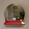 Mondiaz SPOT Miroir de salle de bain - rond 40cm - plan de miroir - couleur Fire SW1235522