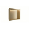 Fortifura Galeria Inbouwnis - 30x30x7cm - LED verlichting - geborsteld messing (goud) SW1529766