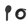 Grohe Silverflex Handdoucheset - 175cm doucheslang - glad - met handdouche - matte black (mat zwart) SW1577126