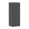 Hansgrohe Xelu Q Armoire mi-haute - 106,5x40x35cm - 1 porte - poignée blanc mat - fermeture douce - charnière à gauche - diamond matt grey SW995218