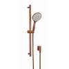 Crosswater MPRO Ensemble de douche - barre de douche 70cm - douchette 3 jets - flexible 150cm - Bronze brossé SW928255