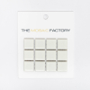 ÉCHANTILLON The Mosaic Factory Barcelona carreau mosaïque 2,3x2,3x0,6cm carreau mural pour intérieur et extérieur carré porcelaine extra blanc SW862002