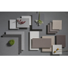 ÉCHANTILLON Ceralto Merano Slate Carrelage mural - 14.7x19.7cm - 5.3mm - Blanc SW1244104