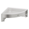 GROHE Start Cube Receveur de douche - 16x16x6cm - modèle d'angle - montage mural - supersteel SW878178