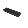 INK Kraft wastafel - 140x45x1cm - 1 wasbak - 2 kraangaten - Quartz zwart SW439625