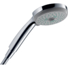 Hansgrohe Croma 100 handdouche - 10cm - 1 straalsoort - stainless steel optic (rvs) SW971209