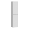 BRAUER Adore armoire de salle de bain - 160x35x35cm - avec 2 portes sans poignée ouvrant à gauche ou à droite mat blanc SW86554