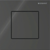 Geberit type 40 plaque de commande pour urinoir - pneumatique - carré - noir SW1237187